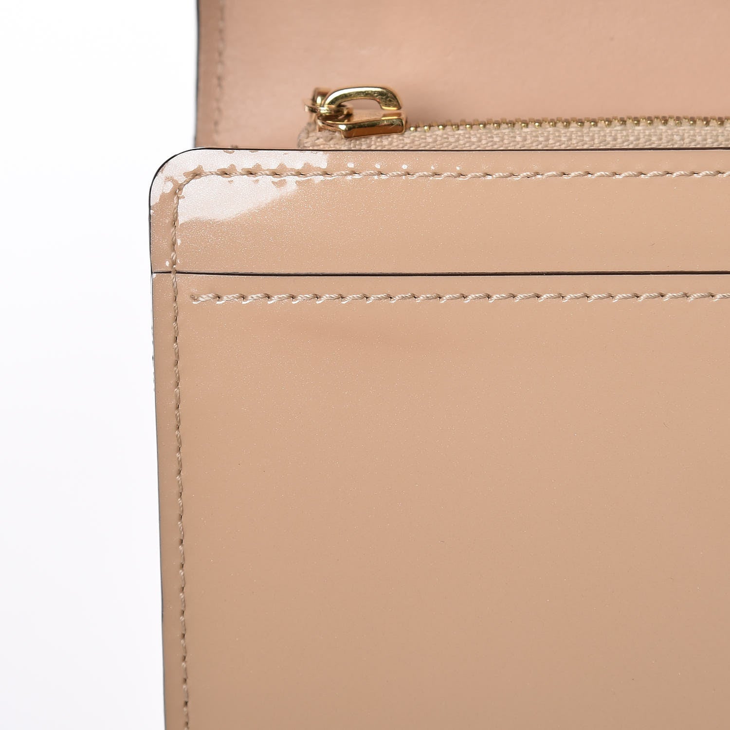 Louis Vuitton Patent Louise Wallet Dune 7 of 8