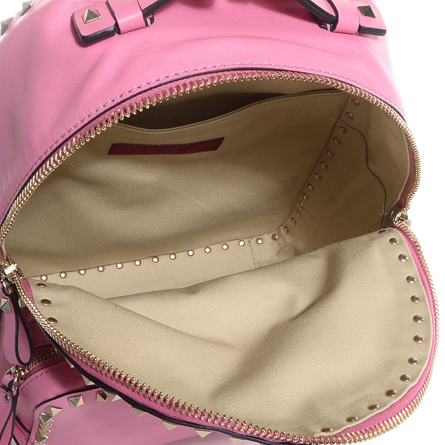 Valentino Garavani Vitello Medium Rockstud Backpack Ninphea 6 of 9