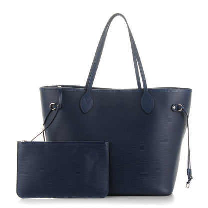 Louis Vuitton Epi Neverfull MM Indigo 1 of 9