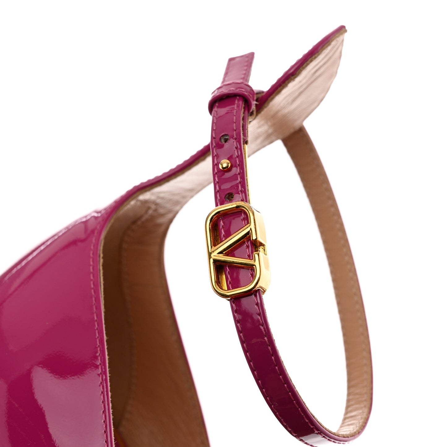 Patent Tan-Go 50/120mm Platform Pumps 37.5 Rose Violet