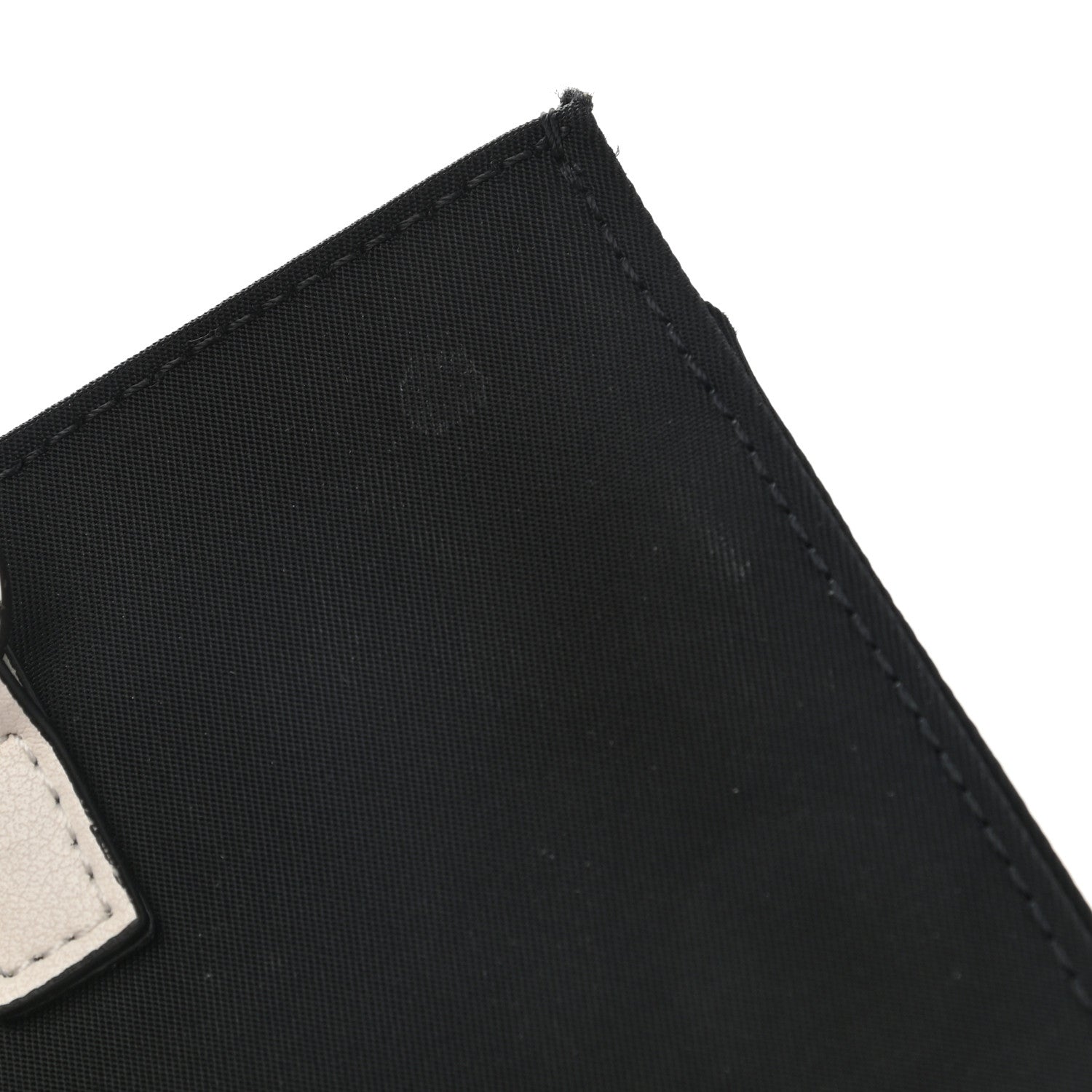 Givenchy Canvas Logo Neck Strap Card Holder Black White 7 of 12