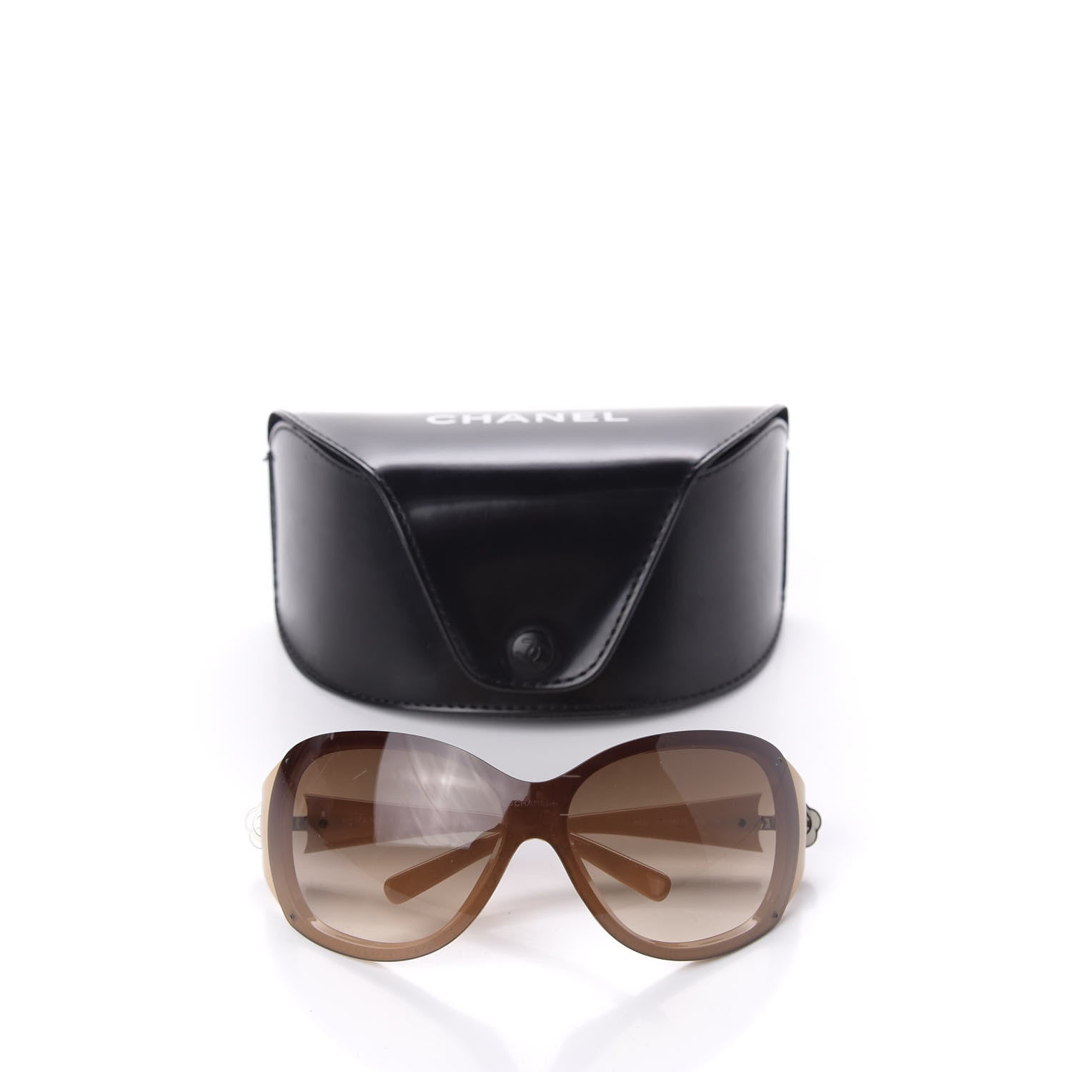 Chanel Camellia CC Sunglasses 6032 Beige 7 of 7