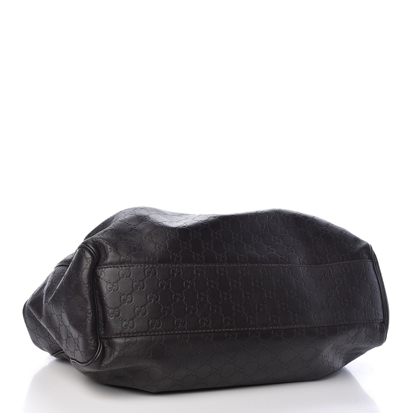 Guccissima Vitello Tender Large Sukey Tote Testa di Moro