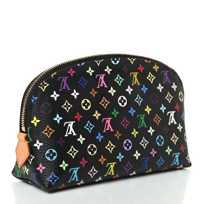 Louis Vuitton Monogram Multicolor Cosmetic Pouch Black Grenade 2 of 4