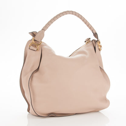 Chloe Calfskin Large Marcie Hobo Nude 3 of 8