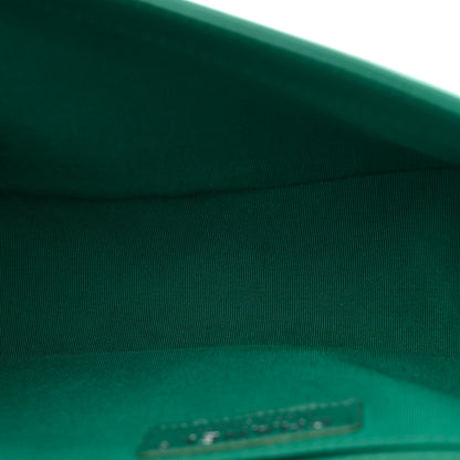 Chanel Lambskin Quilted Medium Boy Flap Green 5 of 13