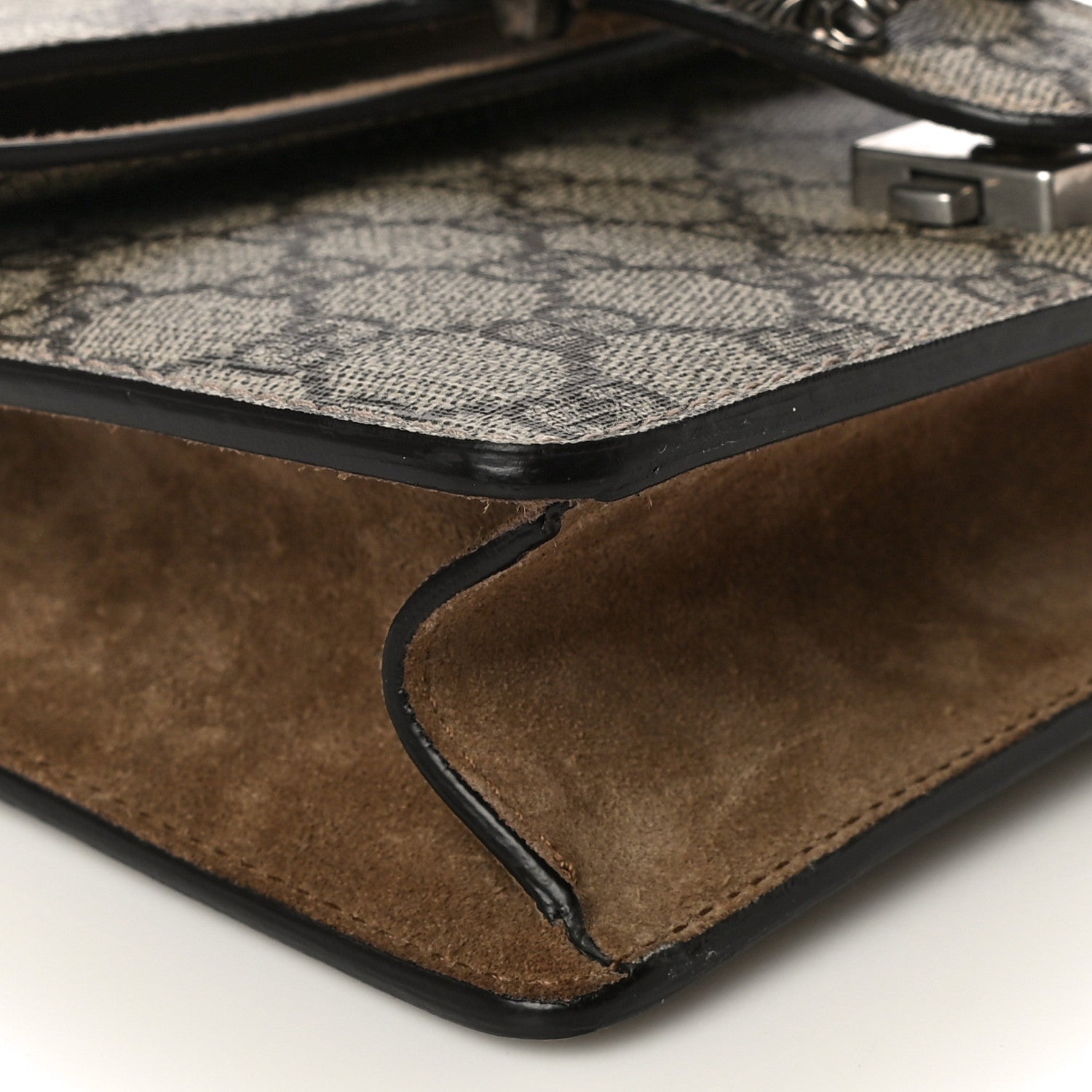 Gucci GG Supreme Monogram Mini Dionysus Shoulder Bag Taupe 9 of 17
