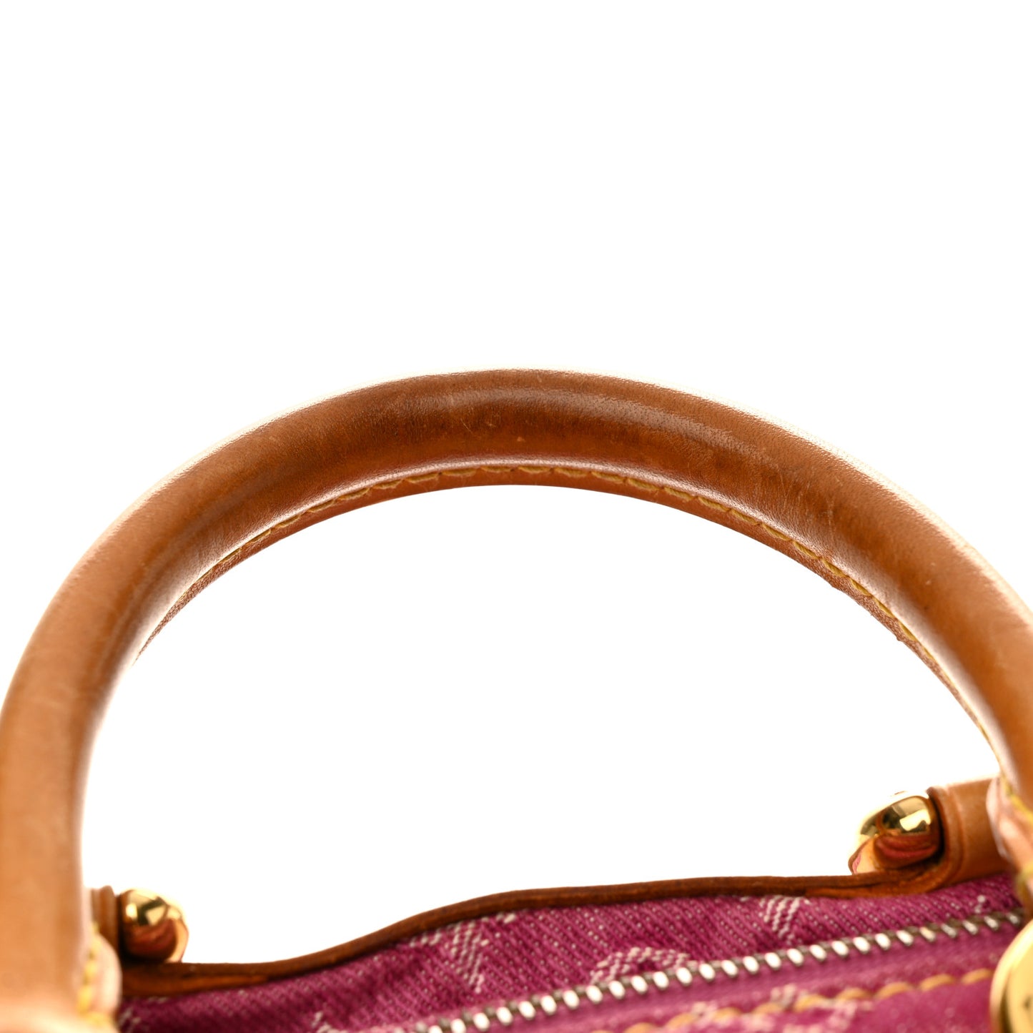Monogram Denim Neo Speedy Fuchsia