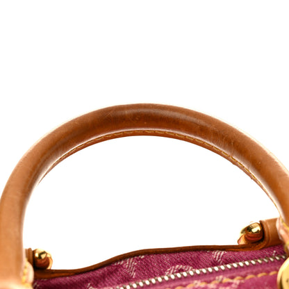 Louis Vuitton Monogram Denim Neo Speedy Fuchsia 12 of 15