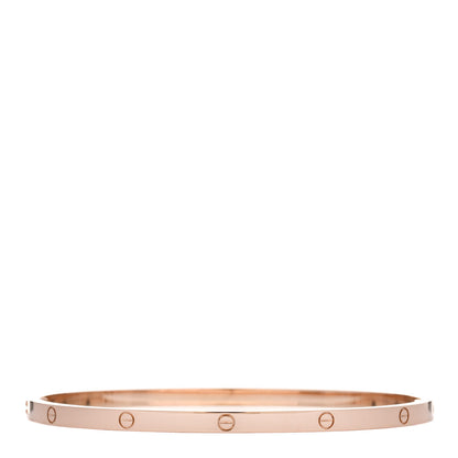 Cartier 18K Pink Gold Small LOVE Bracelet 20 2 of 5