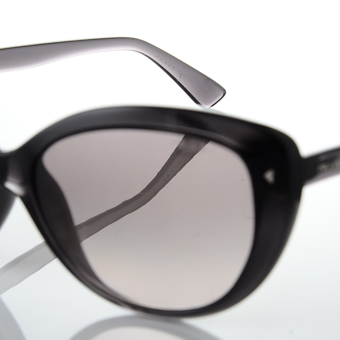 Cat Eye Sunglasses SPR 16S Black Grey