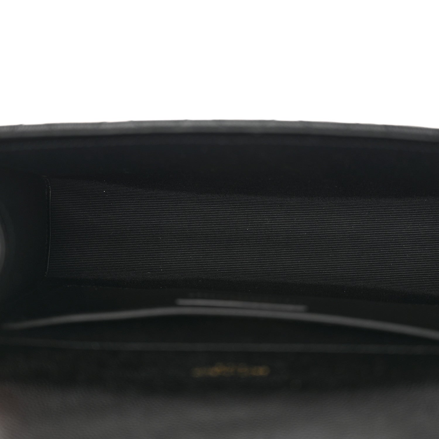 Saint Laurent Grain De Poudre Textured Mixed Matelasse Triquilt Medium Monogram Satchel Black 5 of 12