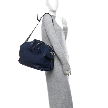 Givenchy Waxy Grained Calfskin Medium Nightingale Deep Blue 2 of 17