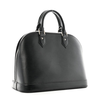 Louis Vuitton Epi Alma PM Black 3 of 10