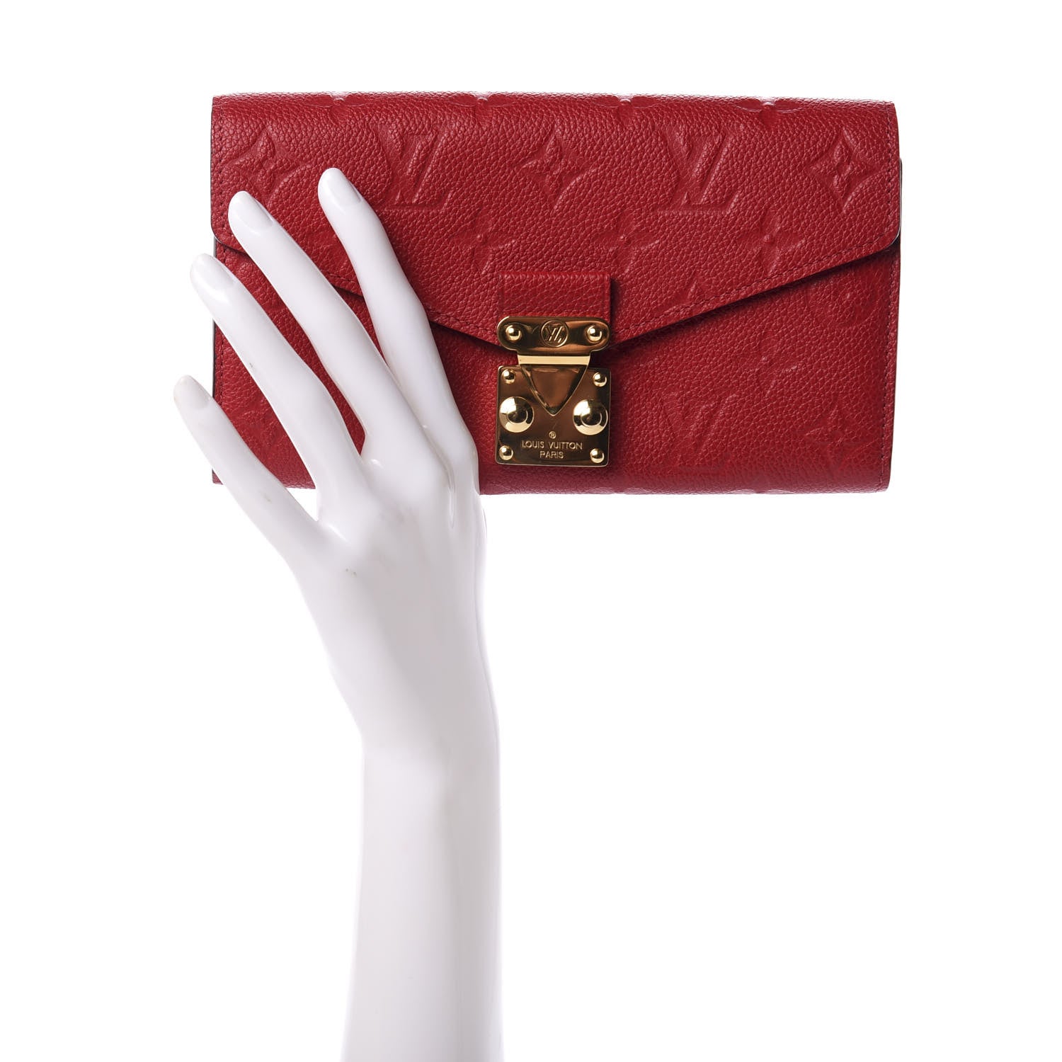 Louis Vuitton Empreinte Metis Wallet Scarlet 2 of 7