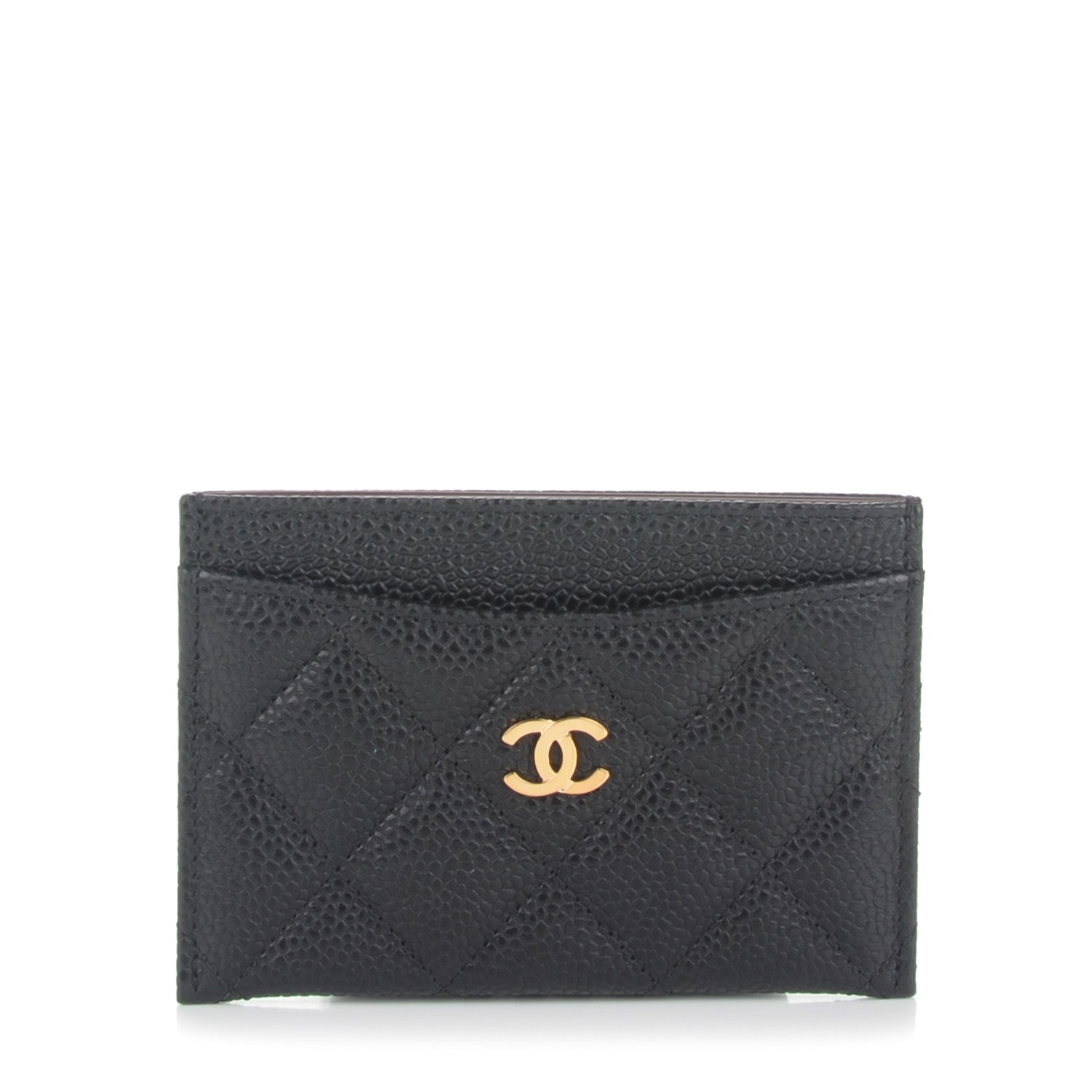 Chanel Caviar Quilted Card Holder Black 1 of 8