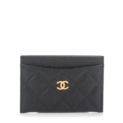Chanel Caviar Quilted Card Holder Black 1 of 8