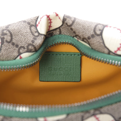 Gucci GG Supreme Monogram Baseballs Web Childrens Belt Bag 6 of 9