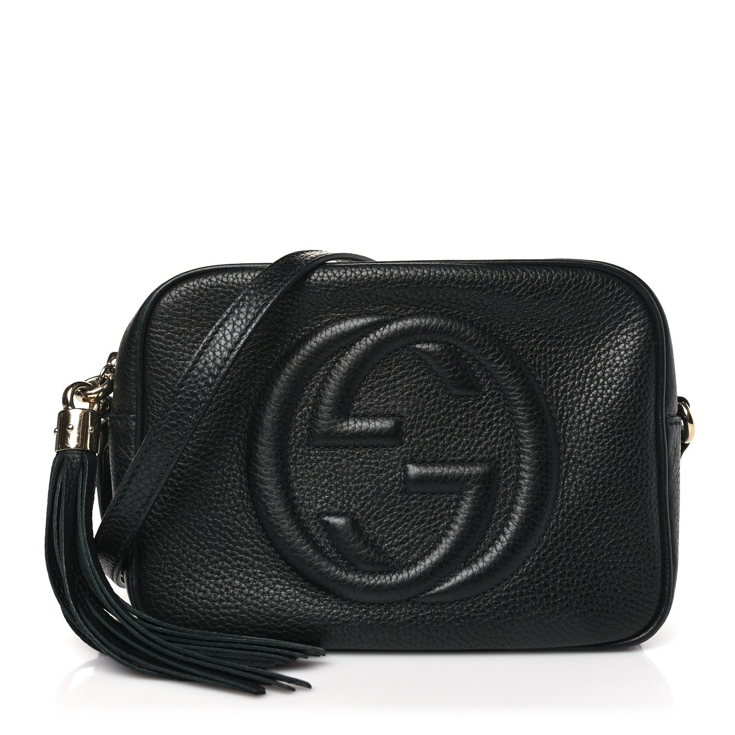 Gucci Pebbled Calfskin Small Soho Disco Bag Black 1 of 10