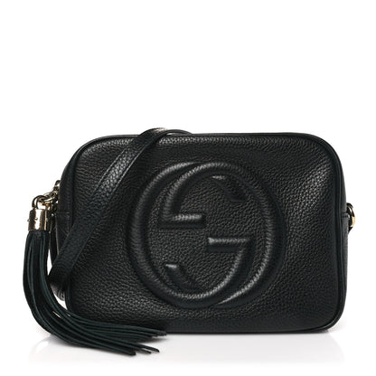 Gucci Pebbled Calfskin Small Soho Disco Bag Black 1 of 10