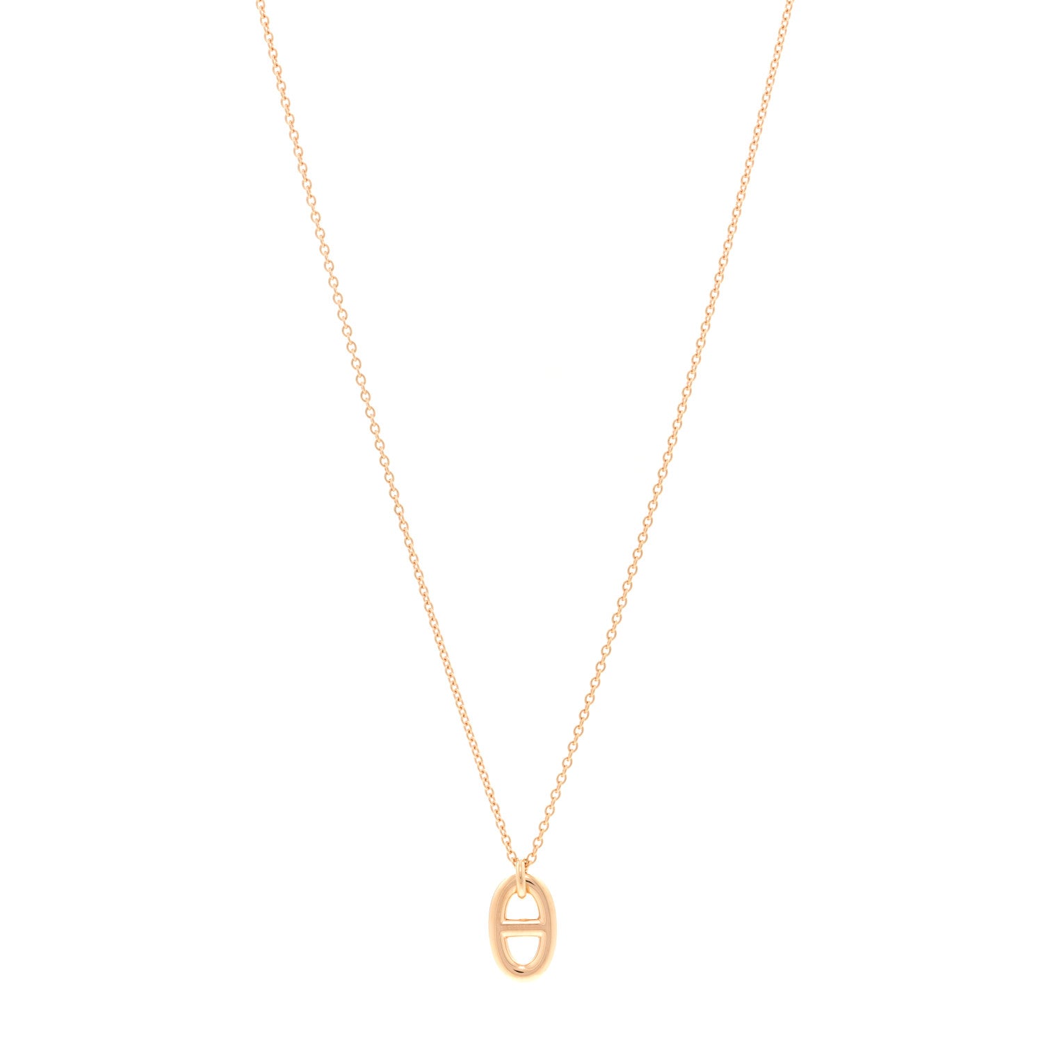 Hermes 18K Rose Gold PM Farandole Pendant Necklace 1 of 5