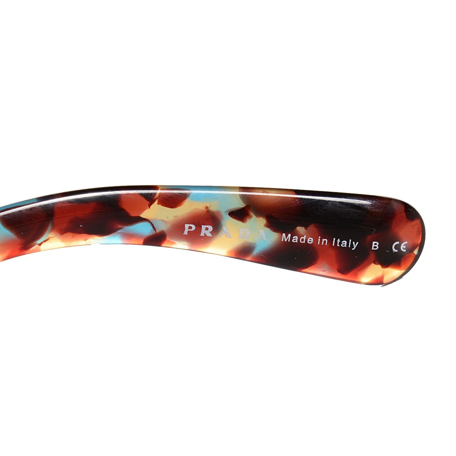 Prada Baroque Sunglasses SPR 270 Tortoise Blue 5 of 6