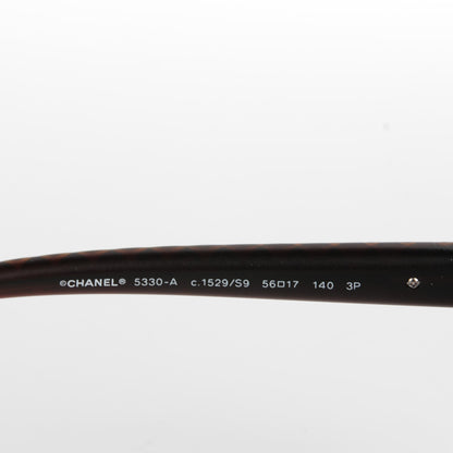 Chanel Polarized CC Cat Eye Sunglasses 5330-A Brown 5 of 7