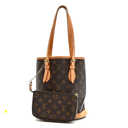 Louis Vuitton Monogram Petit Bucket 23 3 of 14