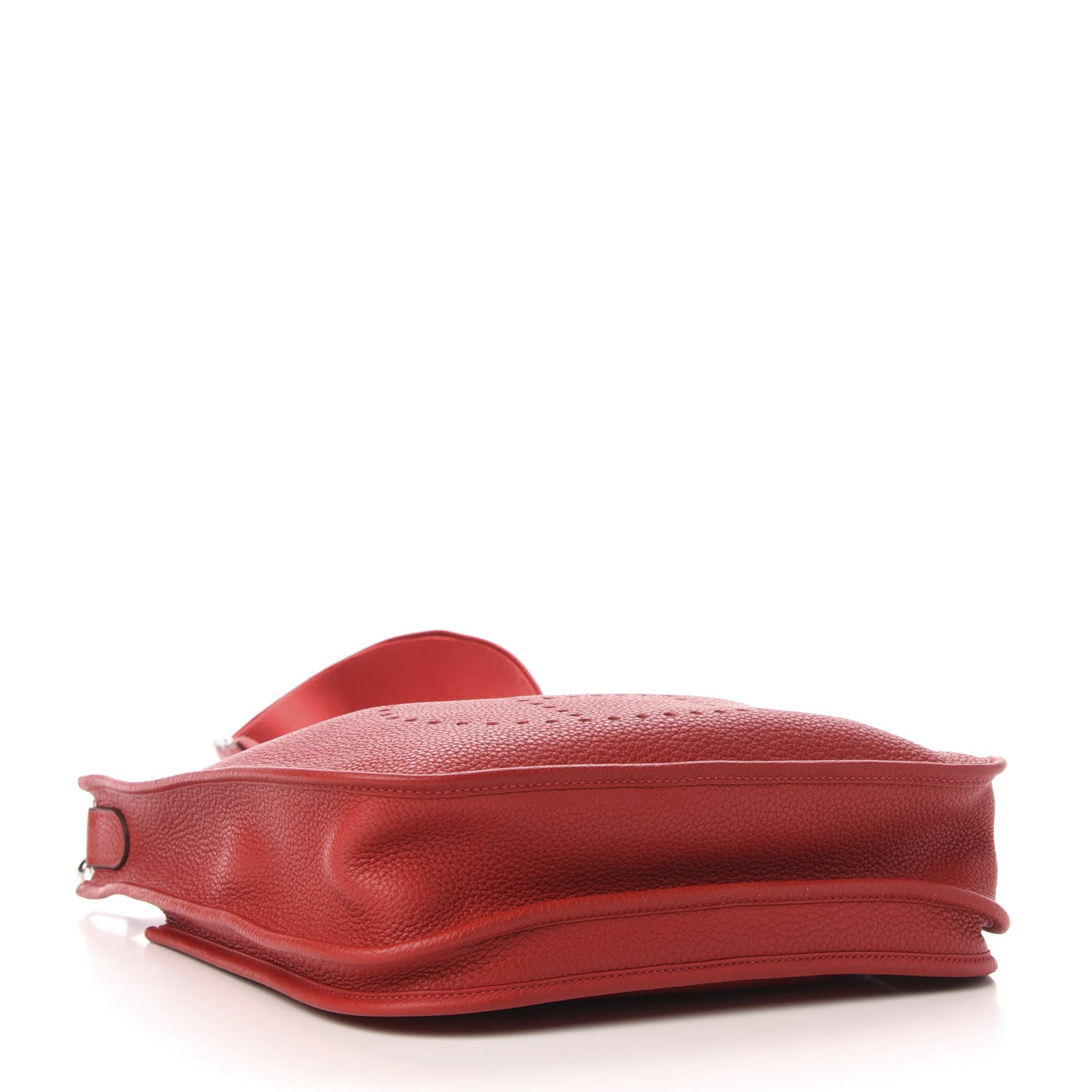 Hermes Taurillon Clemence Evelyne III PM Rouge Casaque 4 of 10