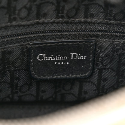 Christian Dior Calfskin Cannage Stitched Small East West Lady Dior White 6 of 16