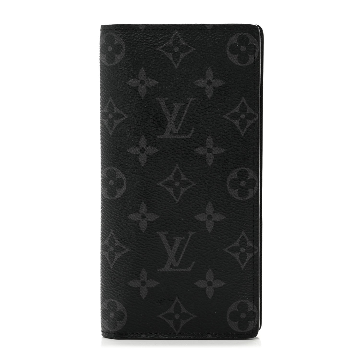 Louis Vuitton Monogram Eclipse Brazza Wallet 1 of 7