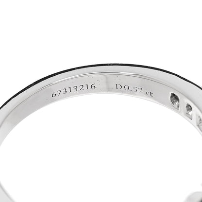 Tiffany Platinum Diamond .57ct Engagement Ring 47 4 6 of 8