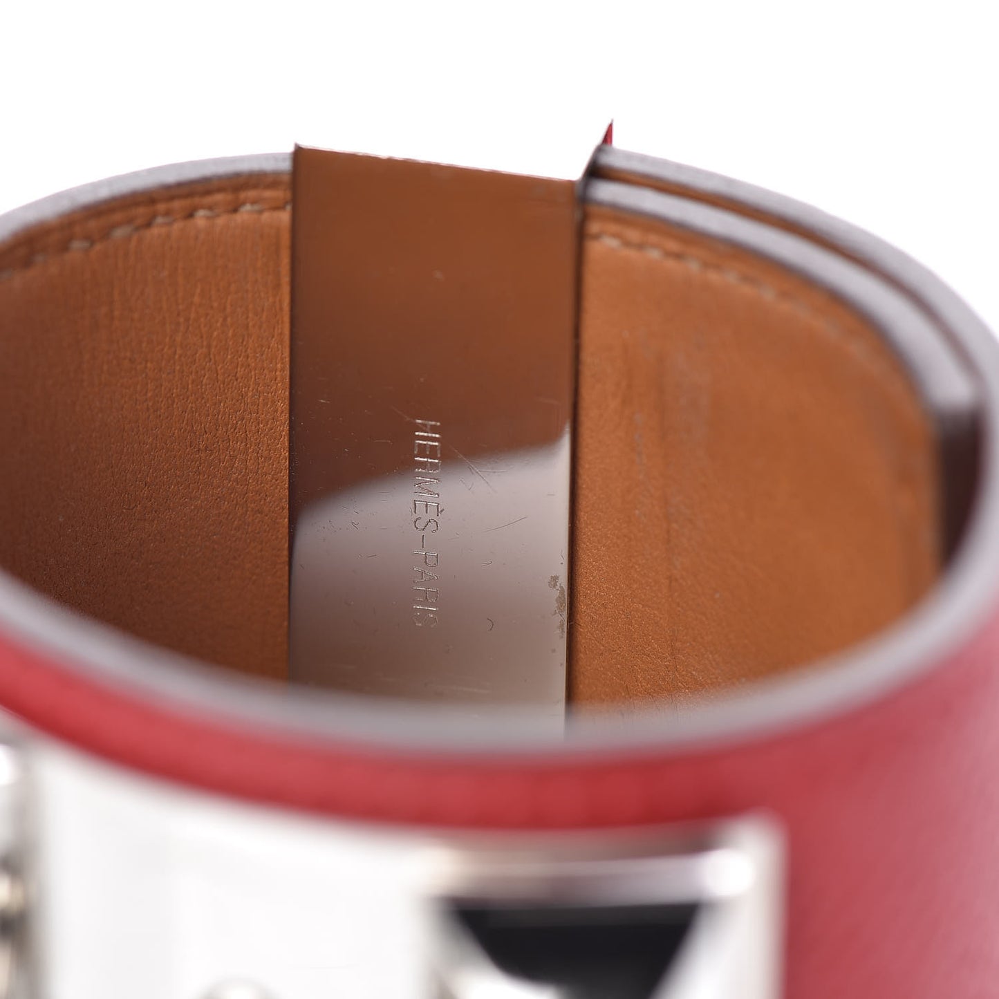 Epsom Collier de Chien CDC Bracelet S Rouge Casaque