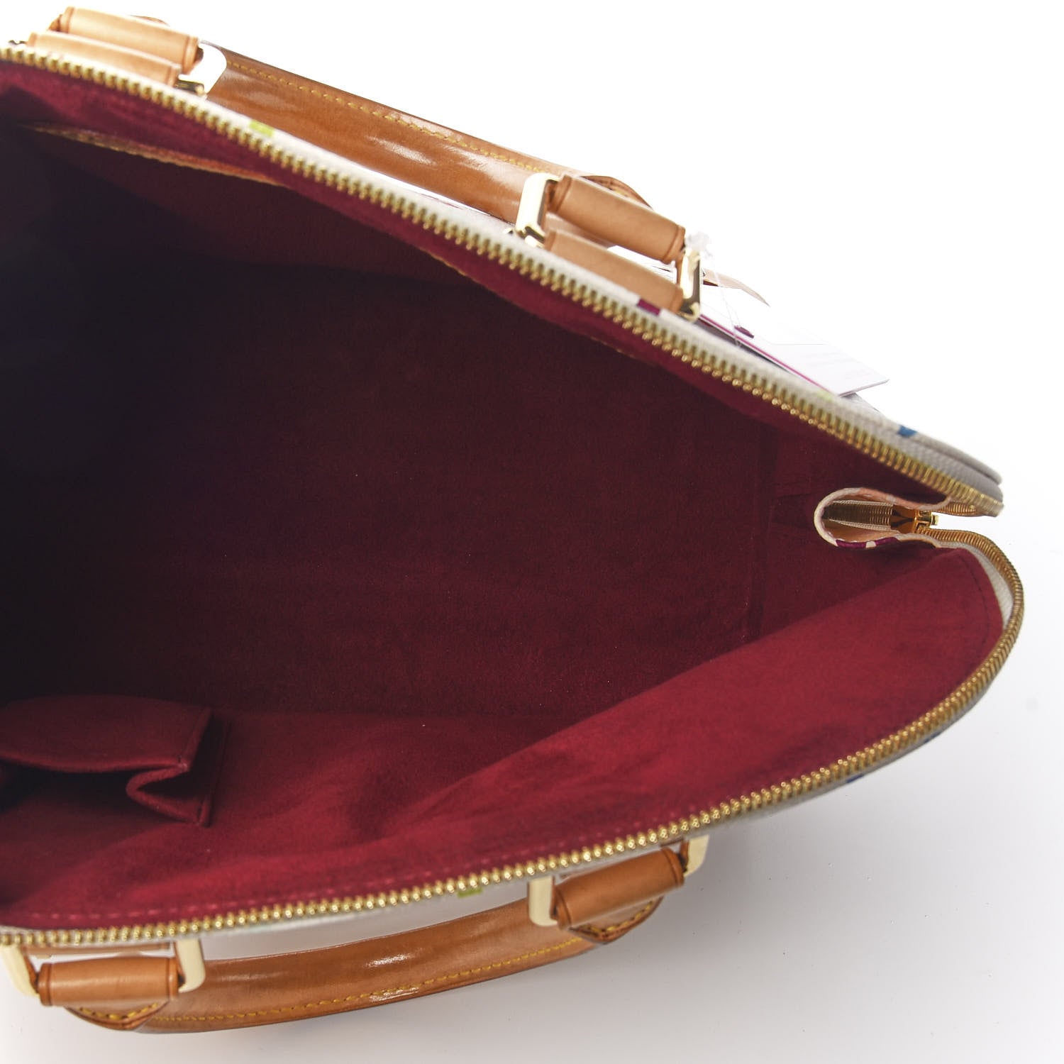 Louis Vuitton Monogram Multicolor Alma White 4 of 8