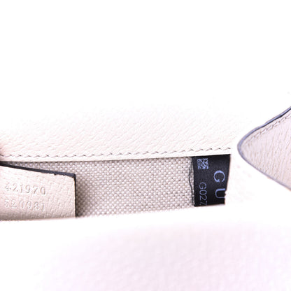 Gucci Textured Calfskin Crystal Mini Dionysus Shoulder Bag Mystic White 6 of 11