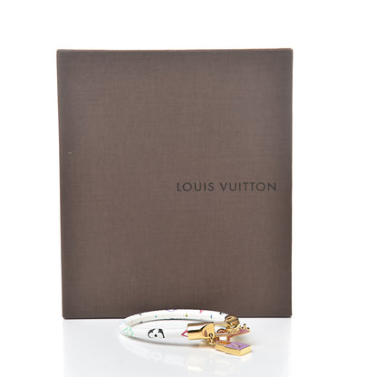 Louis Vuitton Monogram Multicolor Luck It Bracelet 19 White 6 of 6