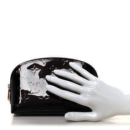 Louis Vuitton Vernis Cosmetic Pouch Amarante 2 of 7