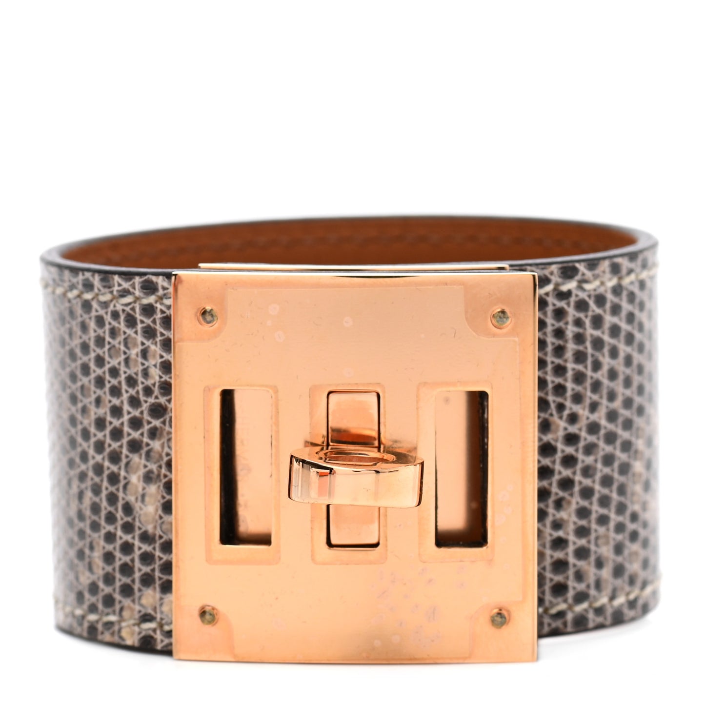 Lizard Kelly Dog Cuff T2 Ombre