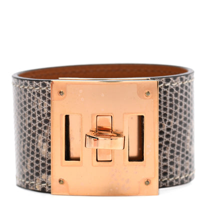 Hermes Lizard Kelly Dog Cuff T2 Ombre 1 of 6