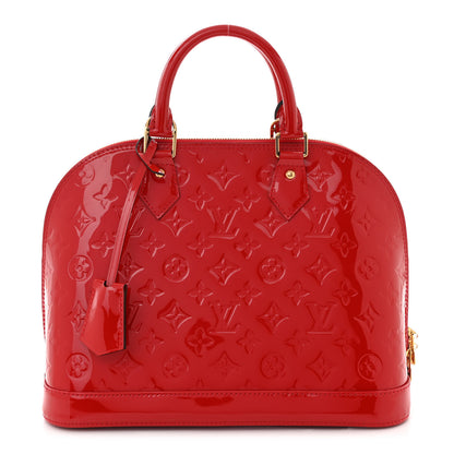 Louis Vuitton Vernis Alma PM Cherry 1 of 10