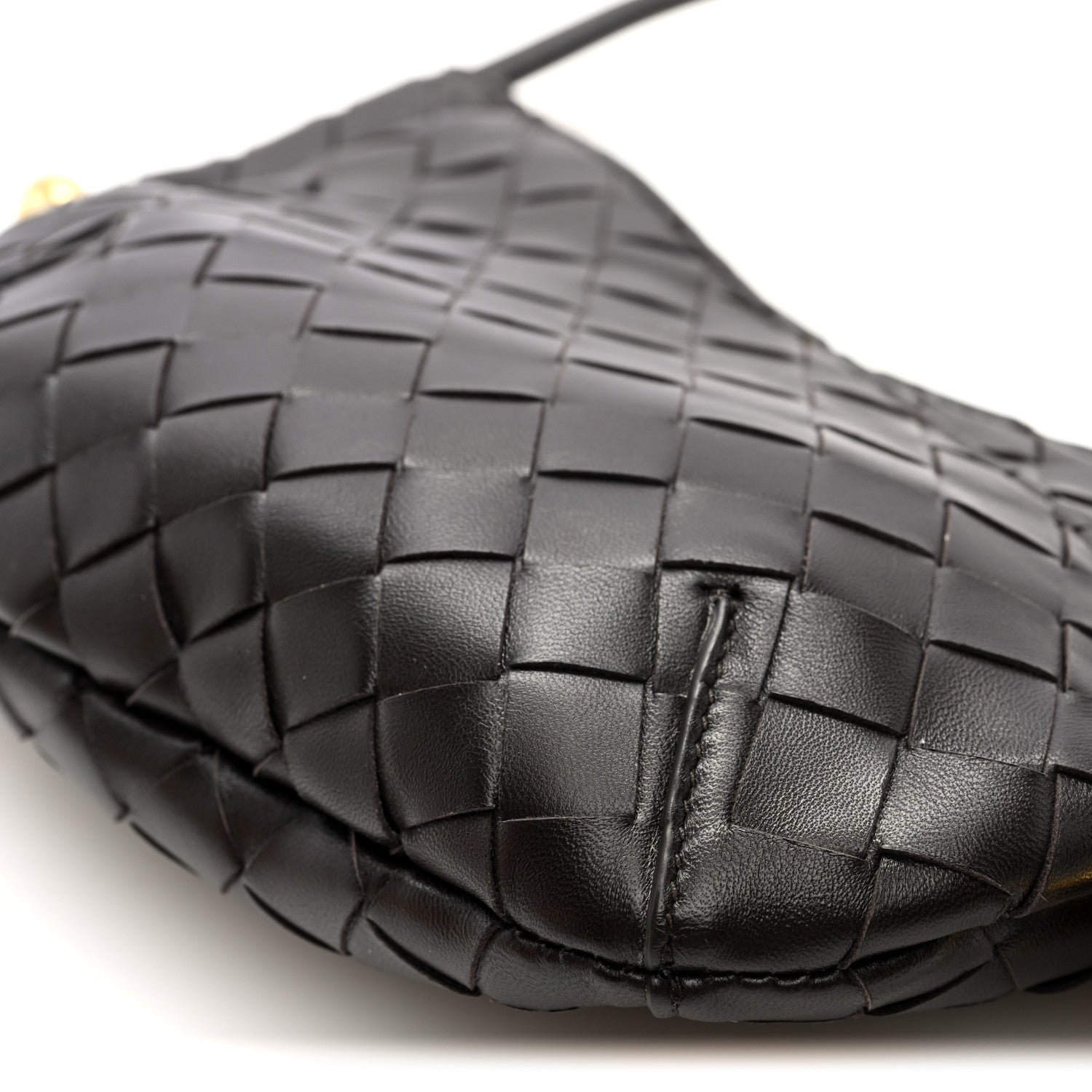 Bottega Veneta Nappa Intrecciato Mini Solstice Shoulder Bag Fondant 9 of 9
