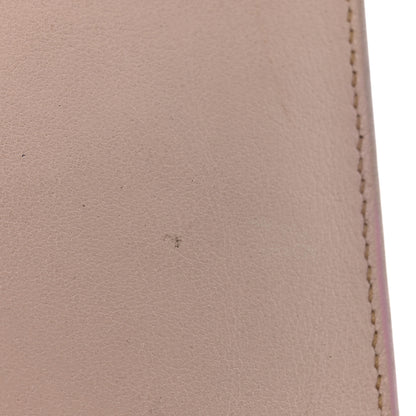 Chanel Metallic Calfskin Quilted Yen Wallet Gold Pink 13 of 14