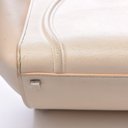 Celine Grained Calfskin Medium Phantom Luggage Cream 30 of 39