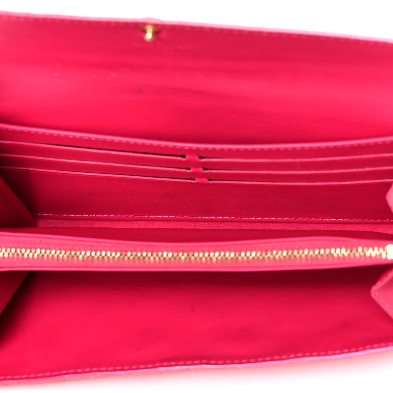 Louis Vuitton Vernis Sarah Wallet Rose Pop 5 of 15