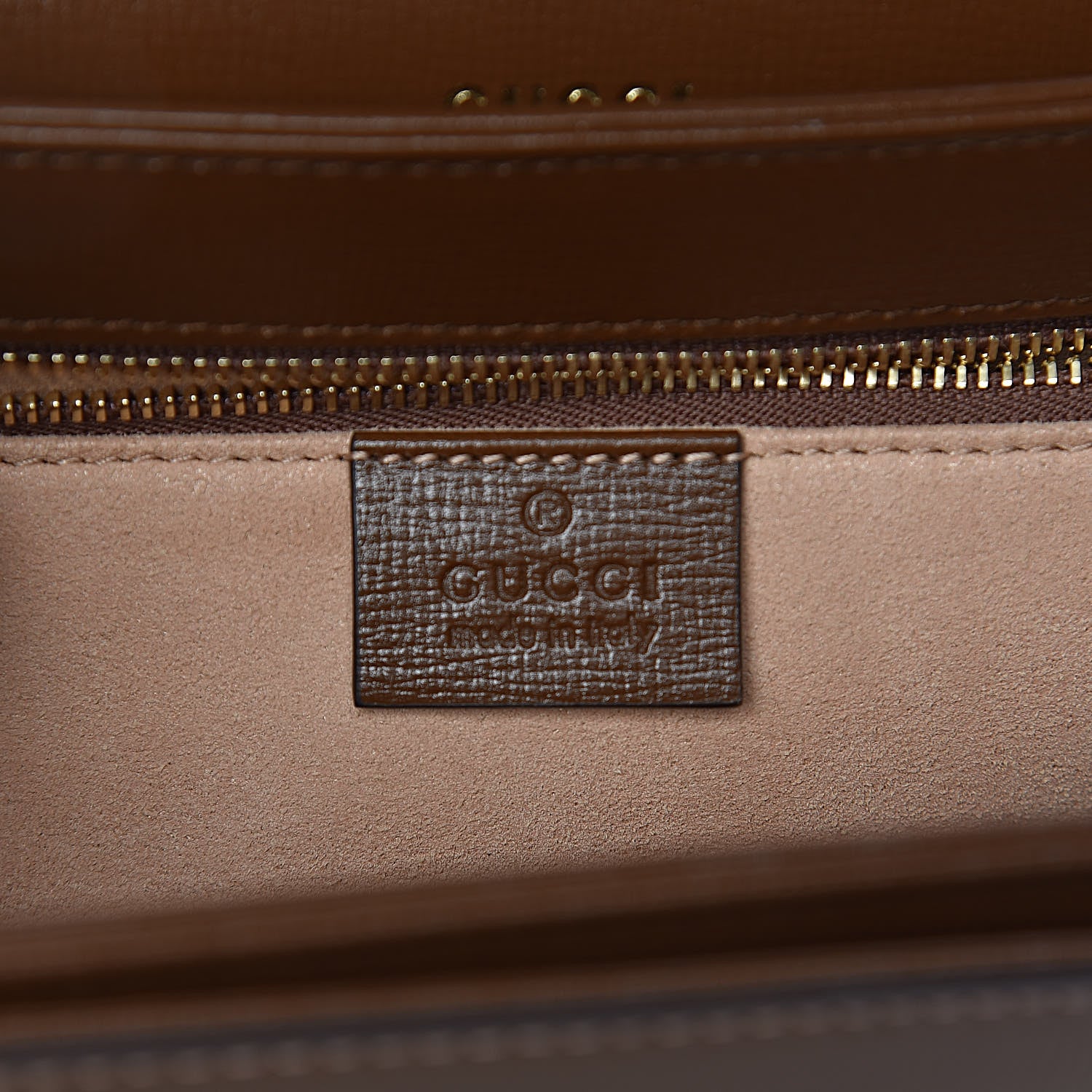 Gucci Azalea Calfskin Horsebit 1955 Shoulder Bag Brown Sugar 8 of 11
