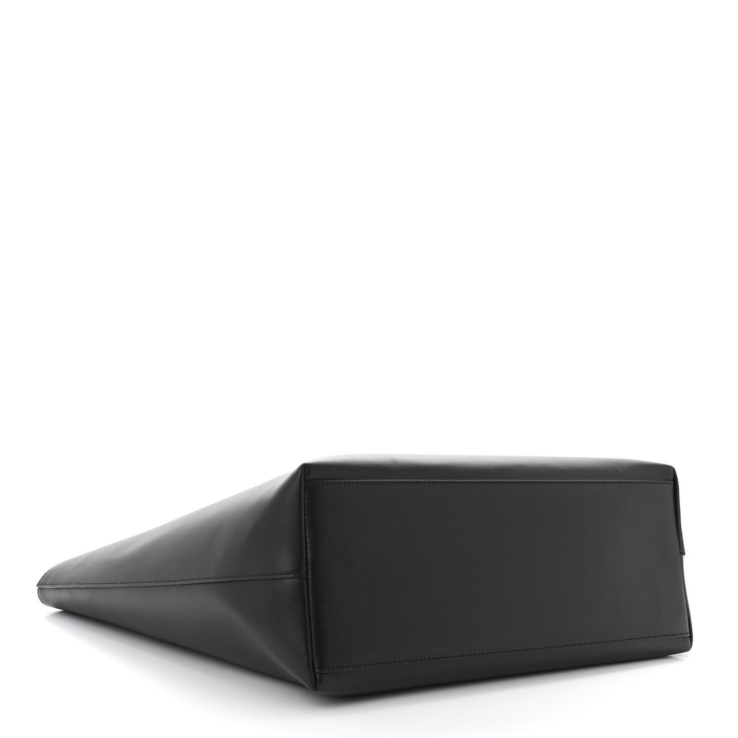 Calfskin DG Logo Shopper Tote Black