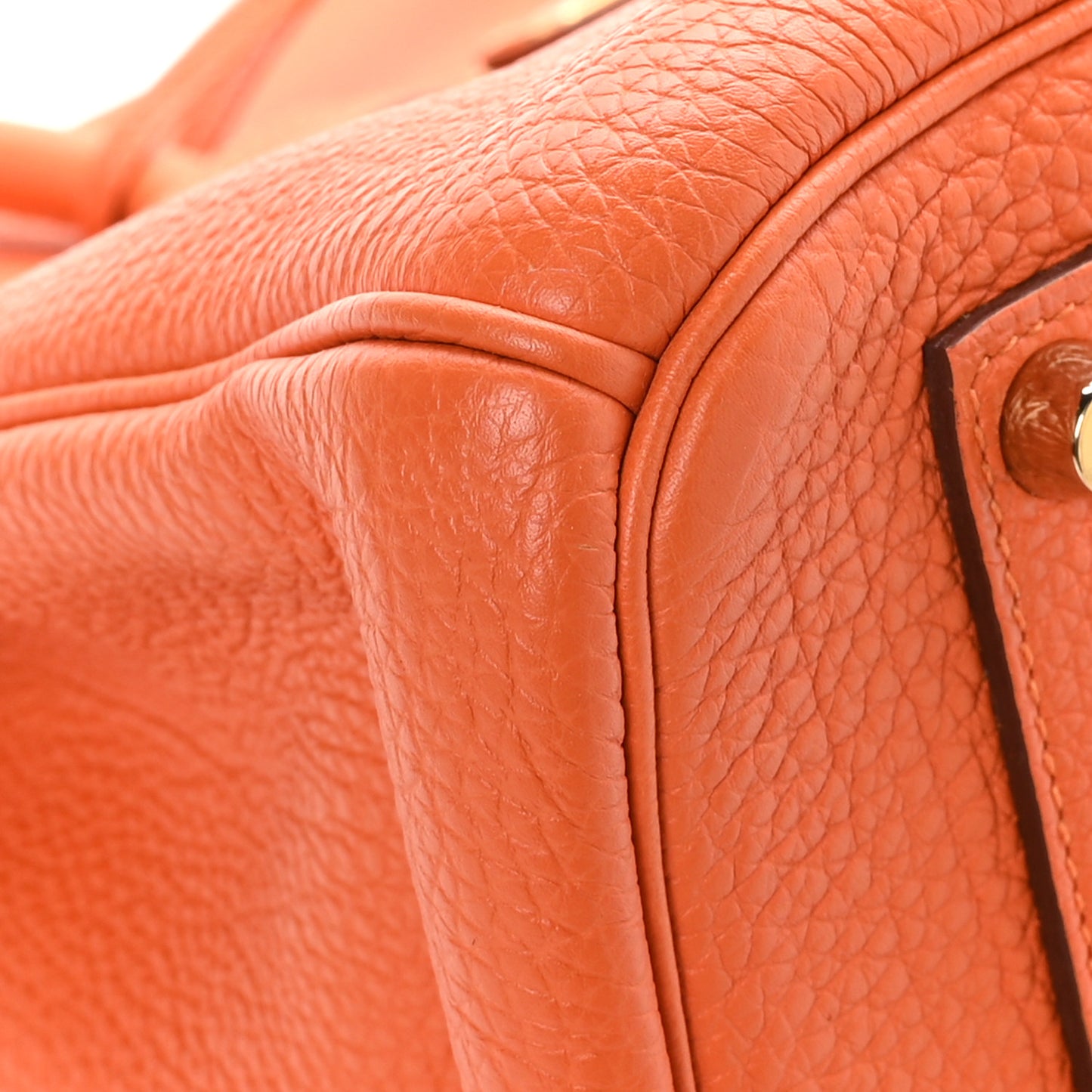 Togo Birkin 35 Orange