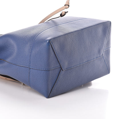 Louis Vuitton Calfskin Lockme Backpack Denim 9 of 11