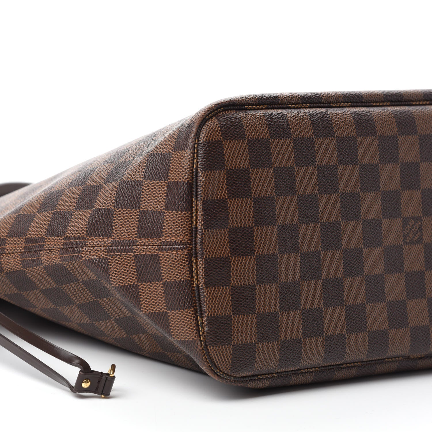 Louis Vuitton Damier Ebene Neo Neverfull MM Rose Ballerine 6 of 12