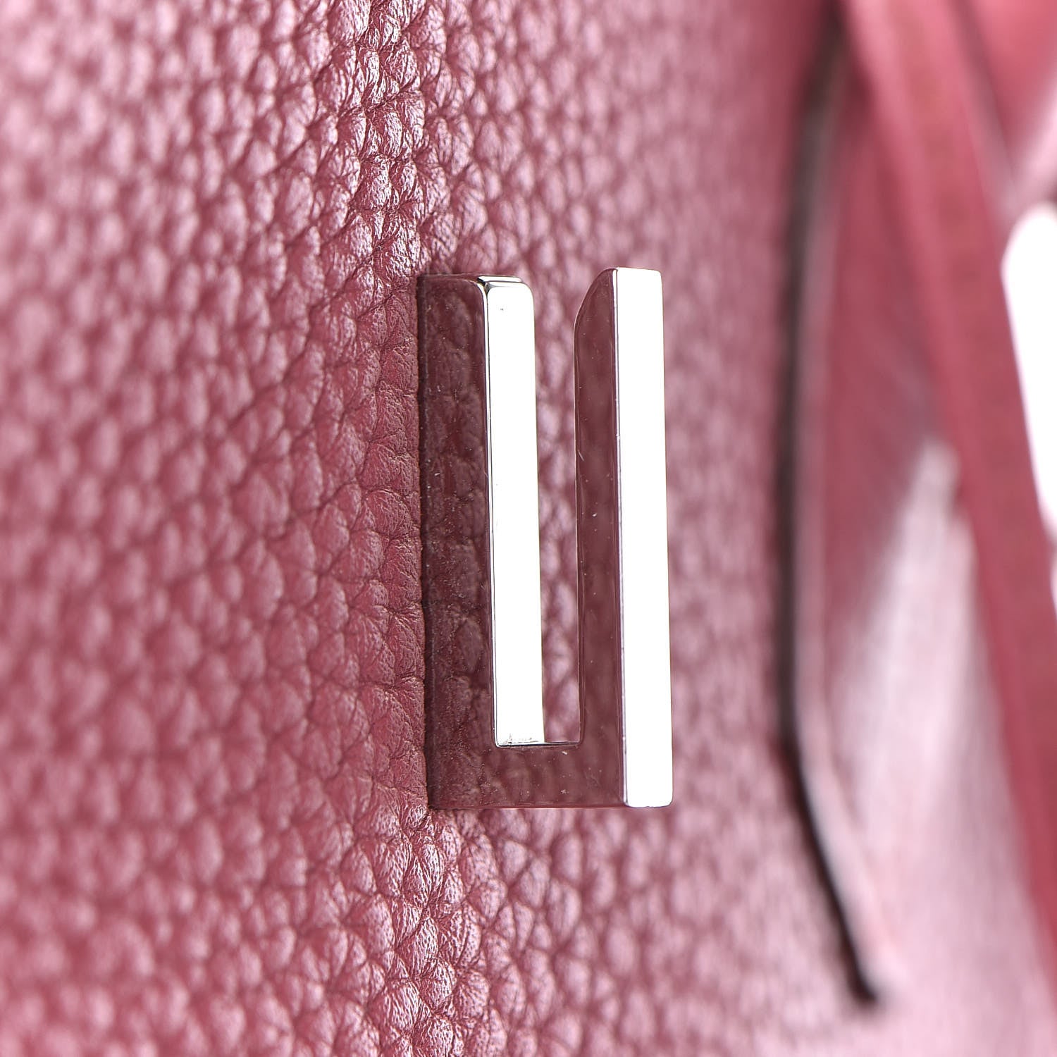 Hermes Taurillon Clemence Birkin 35 Bois de Rose 23 of 30